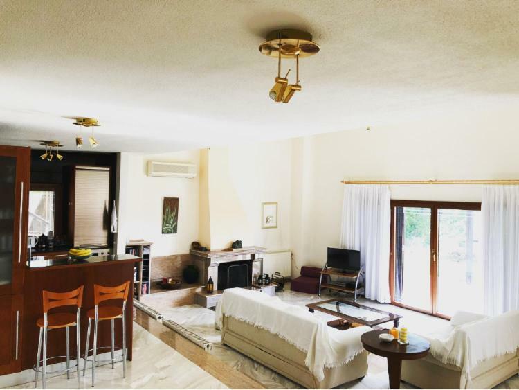 Bright & Spacious Seaview Villa Сиври Экстерьер фото