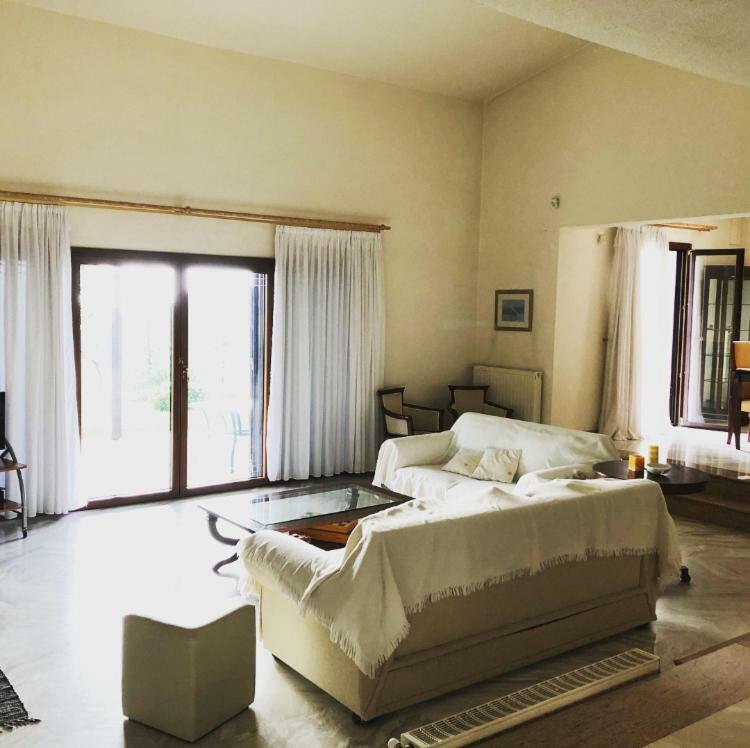 Bright & Spacious Seaview Villa Сиври Экстерьер фото